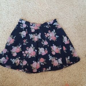 Abercrombie Kids Floral skater skirt